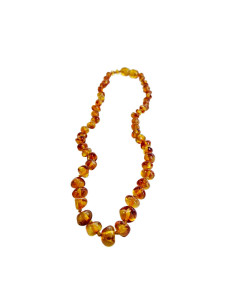 Collar ambar baltico color miel 32 cm Ambaltic